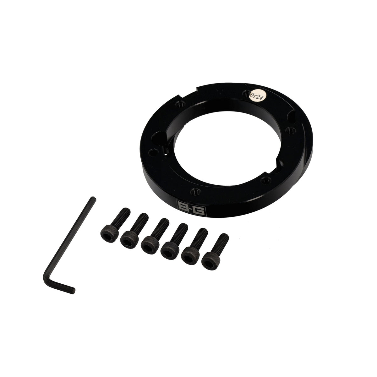 B-G Racing 15mm Eccentric Steering Wheel Spacer 6 x 70mm PCD