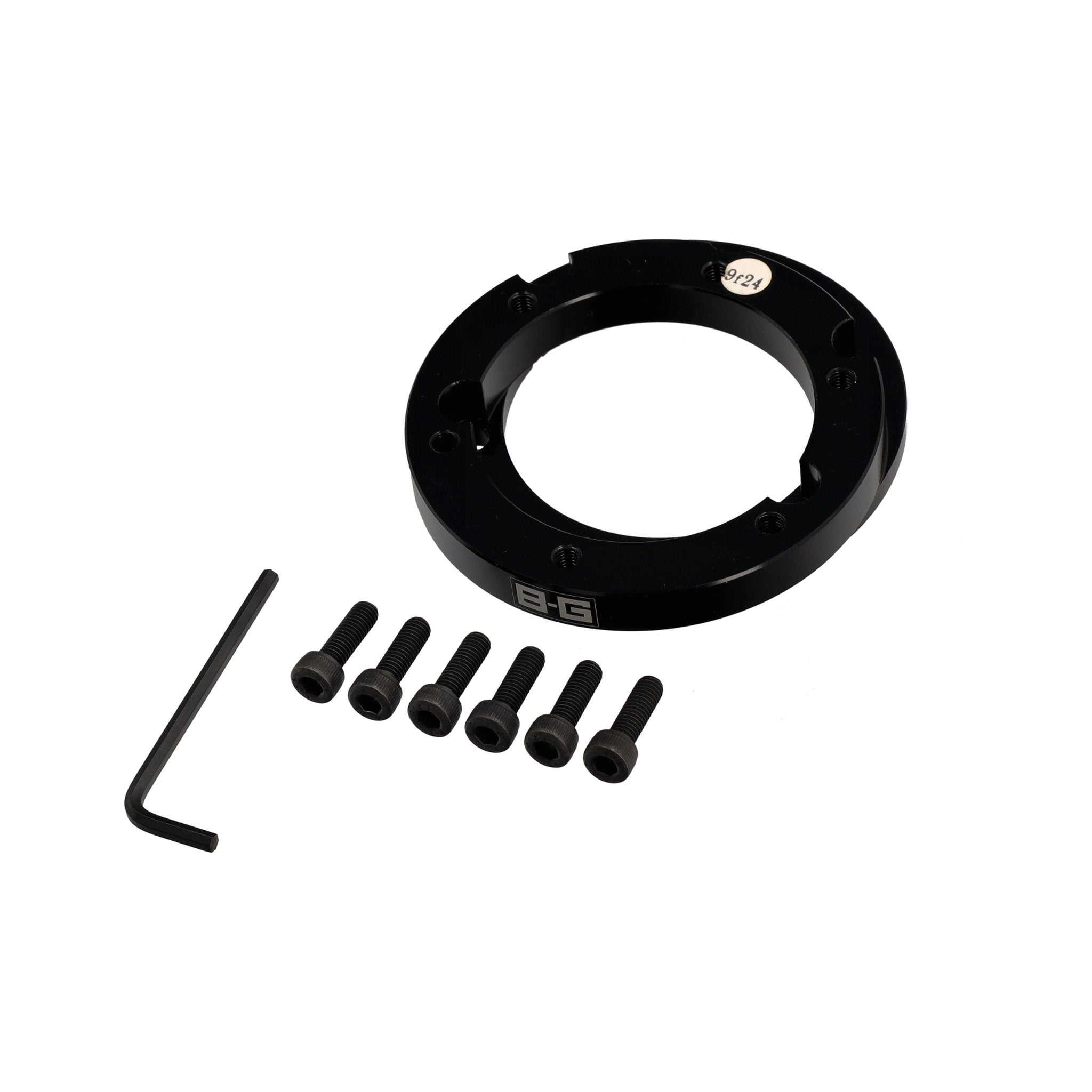 B-G Racing 15 mm exzentrischer Lenkradabstandshalter 6 x 70 mm PCD | Porsche 968 | OEM / Erstausrüsterqualität