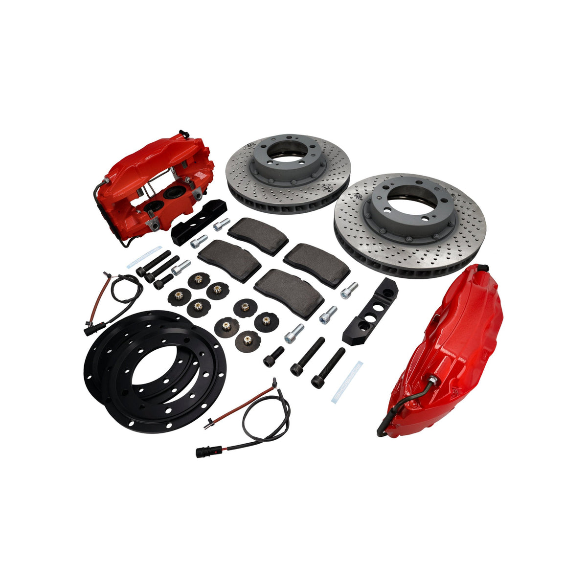 DesignTek "Big Red" Brake Kit (Front) Upgrade Kit | Porsche 911