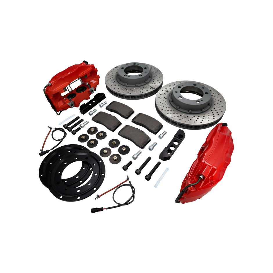 DesignTek "Big Red" Brake Kit (Front) Upgrade Kit | Porsche 911