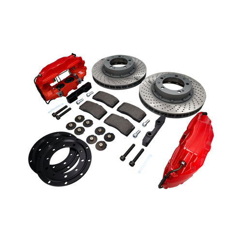 DesignTek "Big Red" Brake Set (Front) Upgrade Kit | Porsche 911 (1969-73)