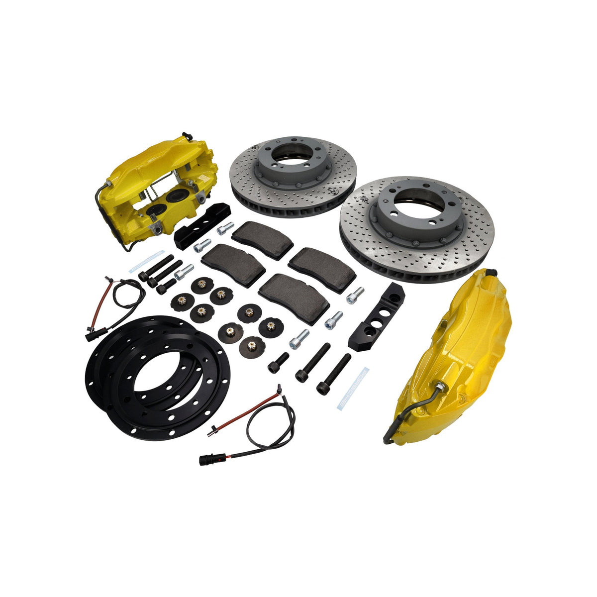 DesignTek "Big Yellow" Bremsenset (vorne) Upgrade-Kit | Porsche 911
