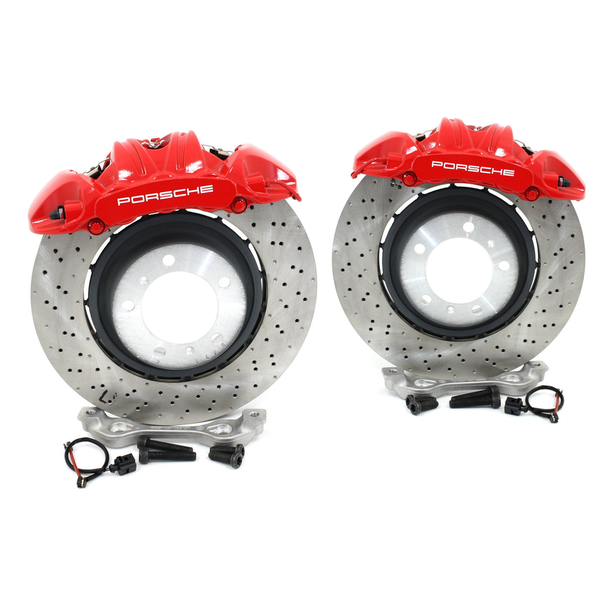 Brake upgrade kit for 997 to 991.1 GT3 front axle
