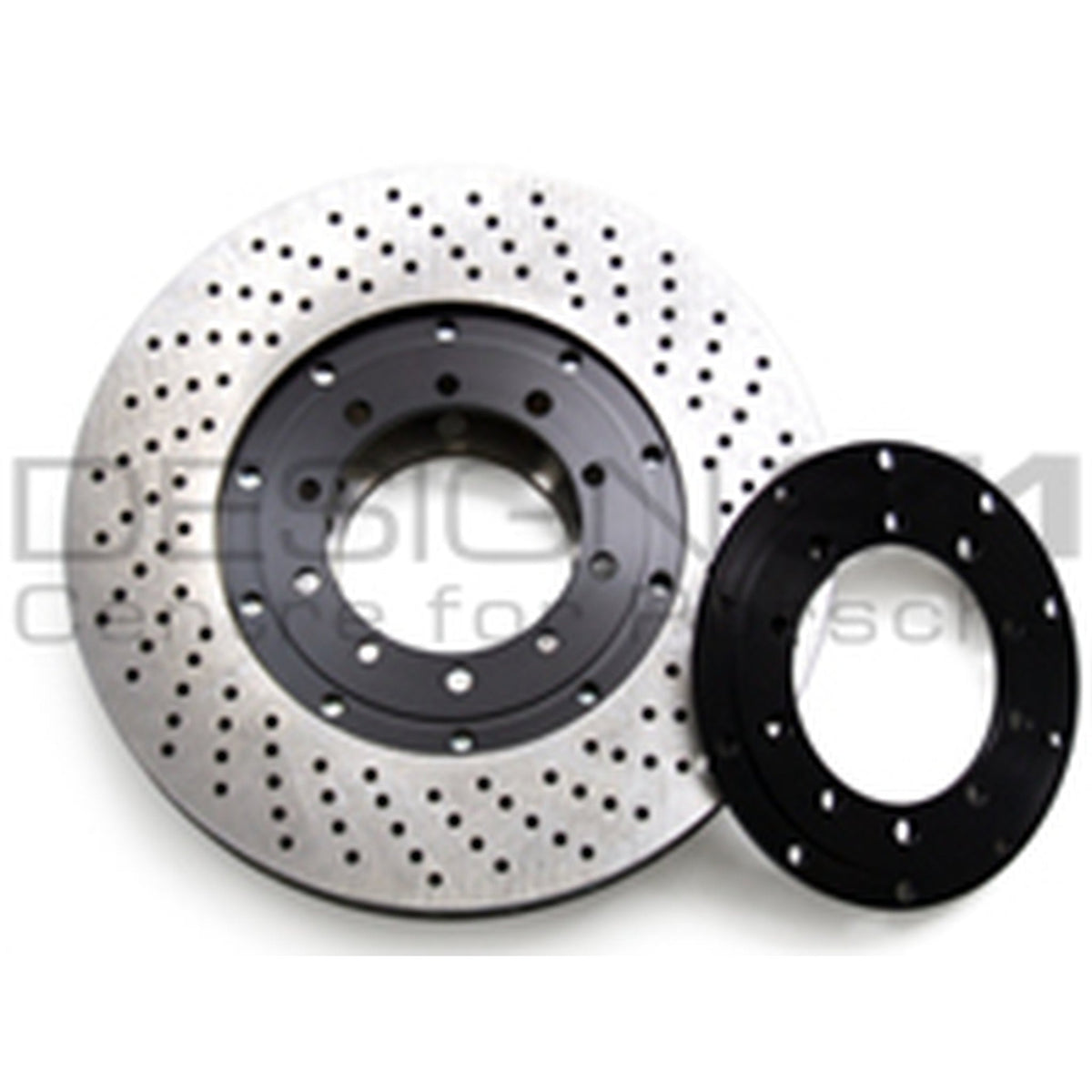 DesignTek Bremsscheibennaben-Adapter-Kit für Turbo-Bremsscheiben (332 x 32 mm) – Porsche 911