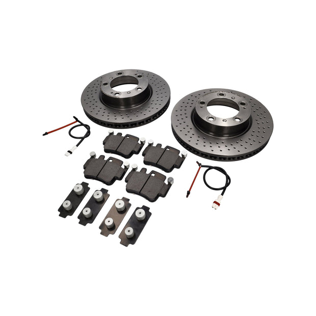 BREMBO Brake Disc Package & PAGID Street+ Brake Pads Porsche 996 1997-04