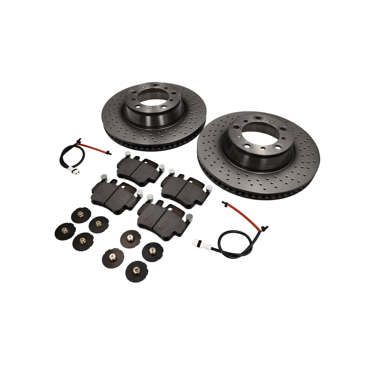 Bremsenpaket mit PAGID Street+ Bremsbelägen für Porsche 996 (1997–2004)