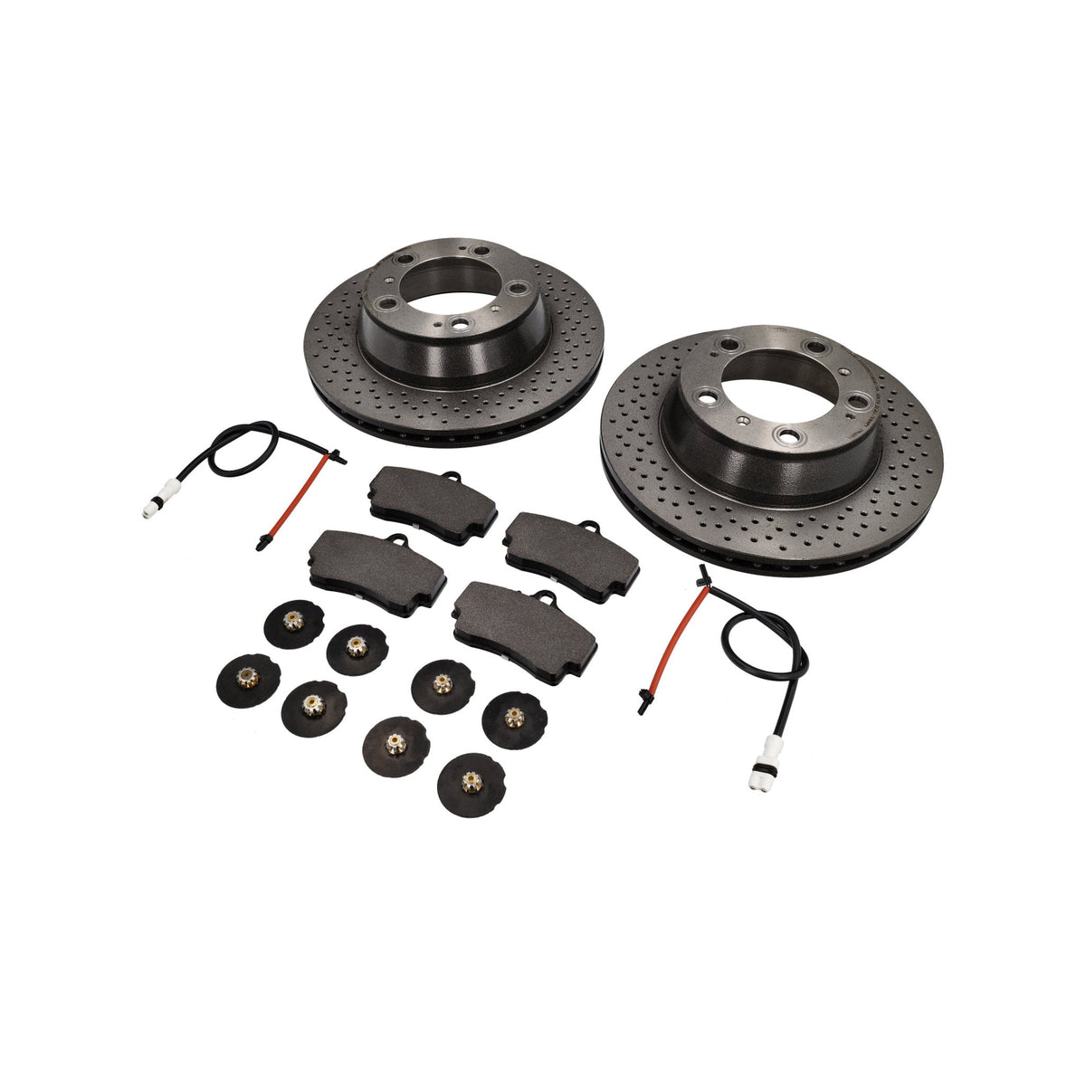 BREMBO Bremsscheibenpaket & BREMBO Sportbremsbeläge Porsche 996 1997-04