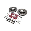 Brake Disc Package with Sport EBC Brake Pads Porsche 997 C2 3.6L