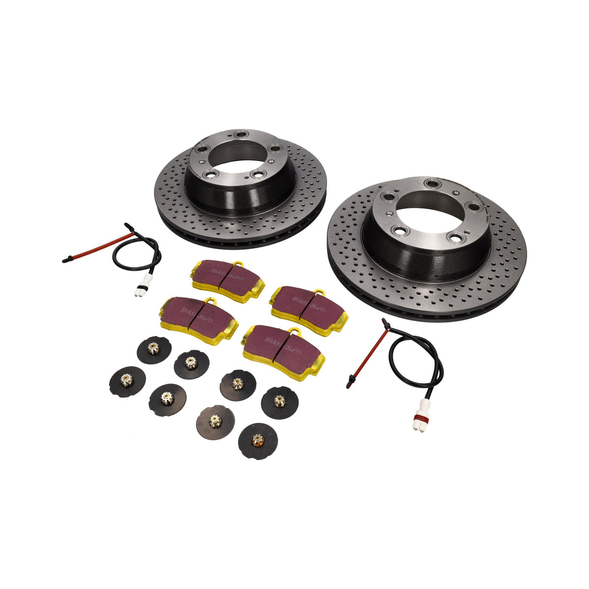 Bremsscheibenpaket Sport EBC Bremsbeläge Porsche 996 1997-04