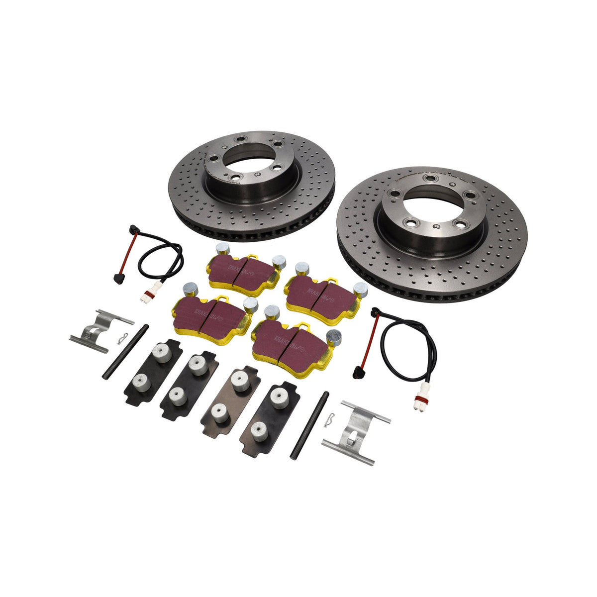 Brake Disc Package Sport EBC Brake Pads Porsche 997 C4S 3.8L