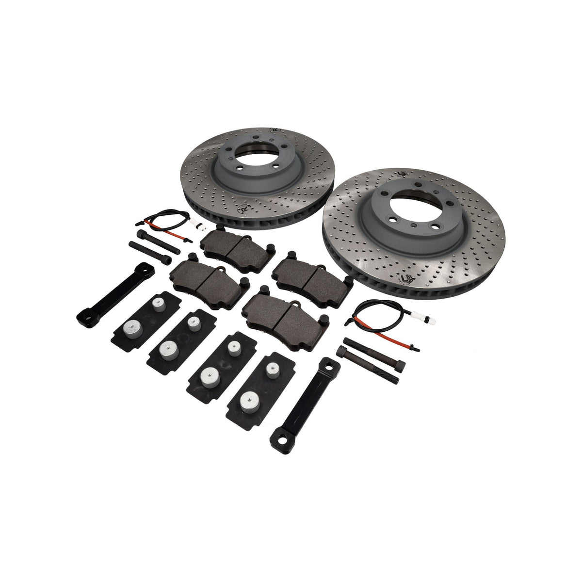 Bremsscheiben- und Beläge-Upgrade auf 350 mm für 996TT / C4S-Vorderachse