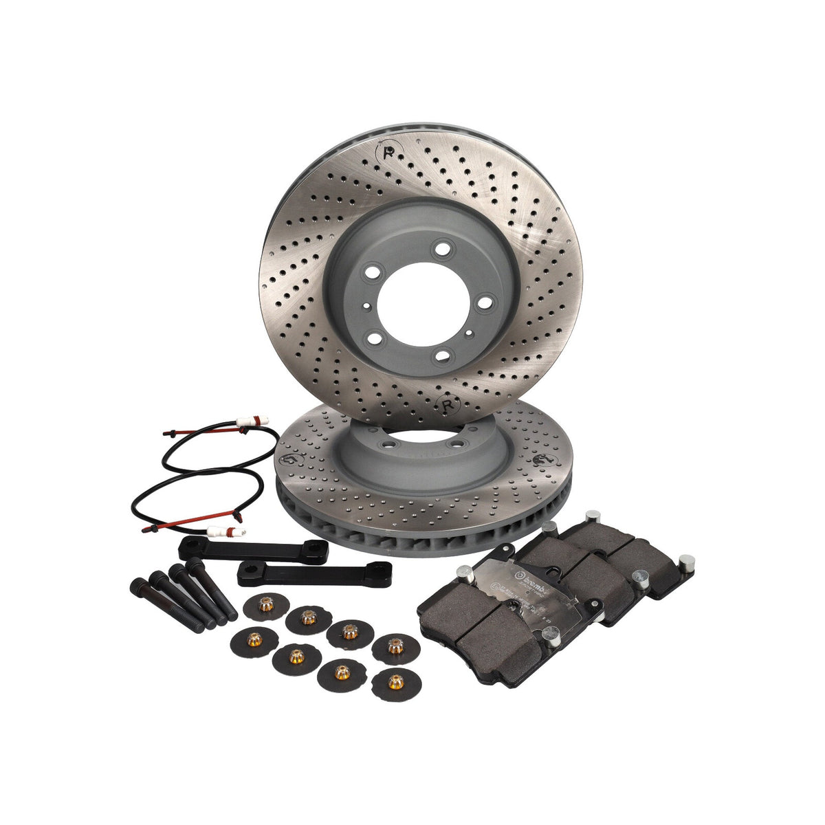 Bremsscheiben- und Beläge-Upgrade auf 350 mm für 996TT / C4S-Hinterachse