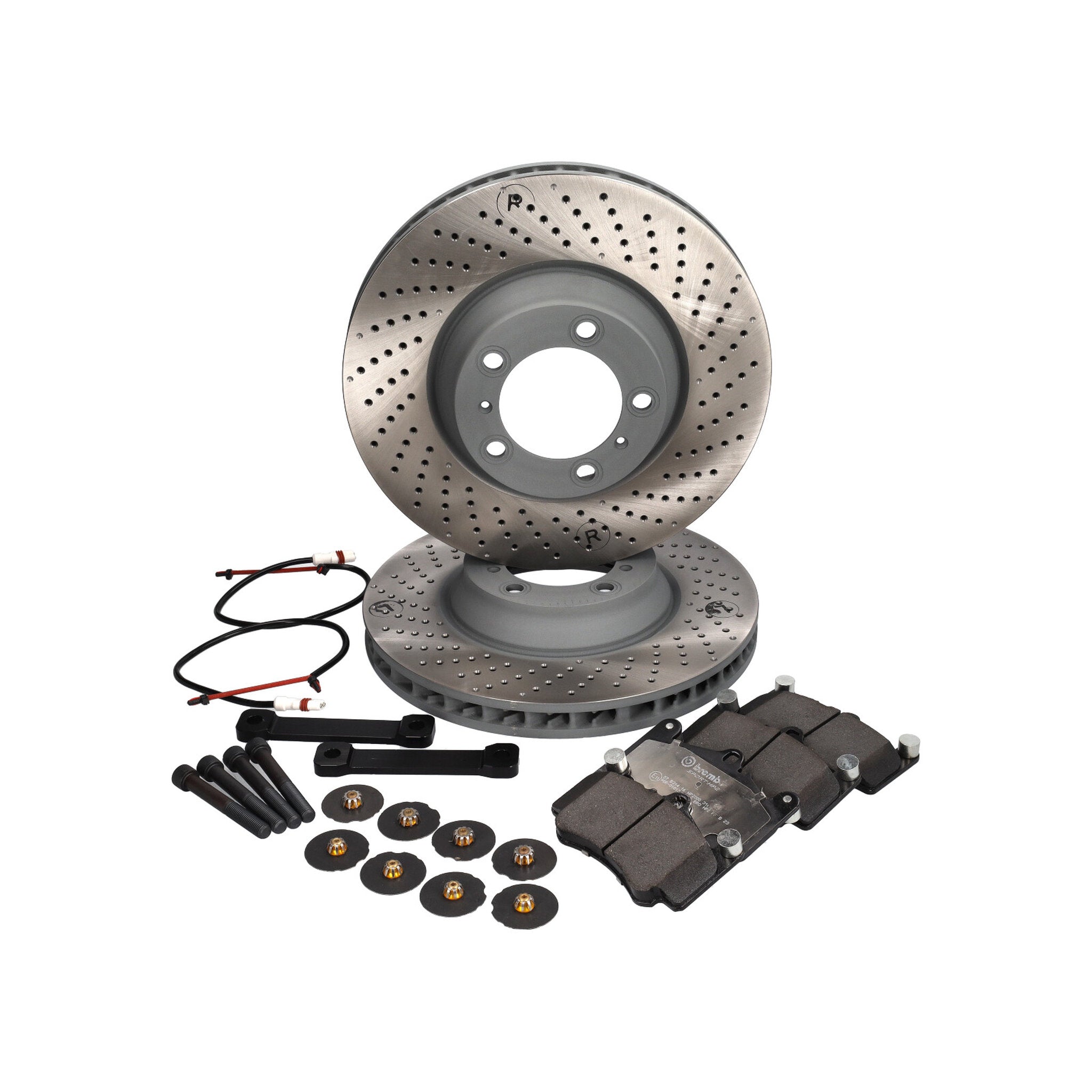 Bremsscheiben- und Beläge-Upgrade auf 350 mm für 996TT / C4S-Hinterachse