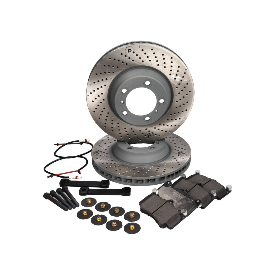 Bremsscheiben- und Beläge-Upgrade auf 350 mm für 996TT / C4S-Hinterachse