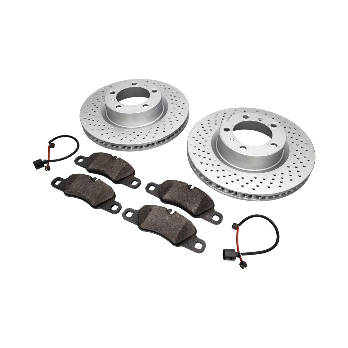 Bremsbeläge und Bremsscheibenpaket VORNE Porsche 718 ABS