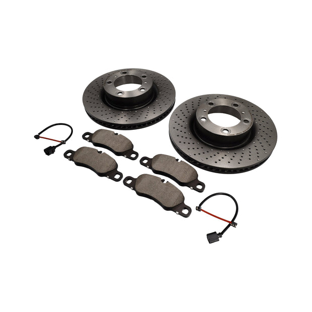 Vorderbremsbeläge und Bremsscheiben-Paket – OEM / Erstausrüsterqualität – Porsche 718 Boxster / Cayman