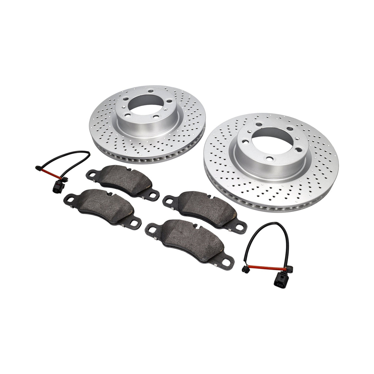 Bremsbeläge und Bremsscheibenpaket VORNE Porsche 718 Textar – OEM / Erstausrüsterqualität