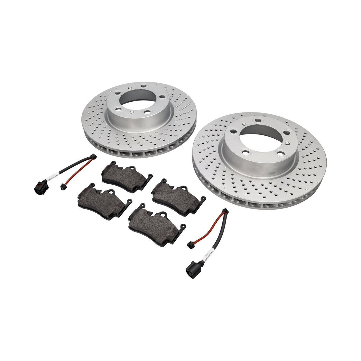 HINTERE Bremsbeläge und Bremsscheibenpaket Porsche 718 ABS