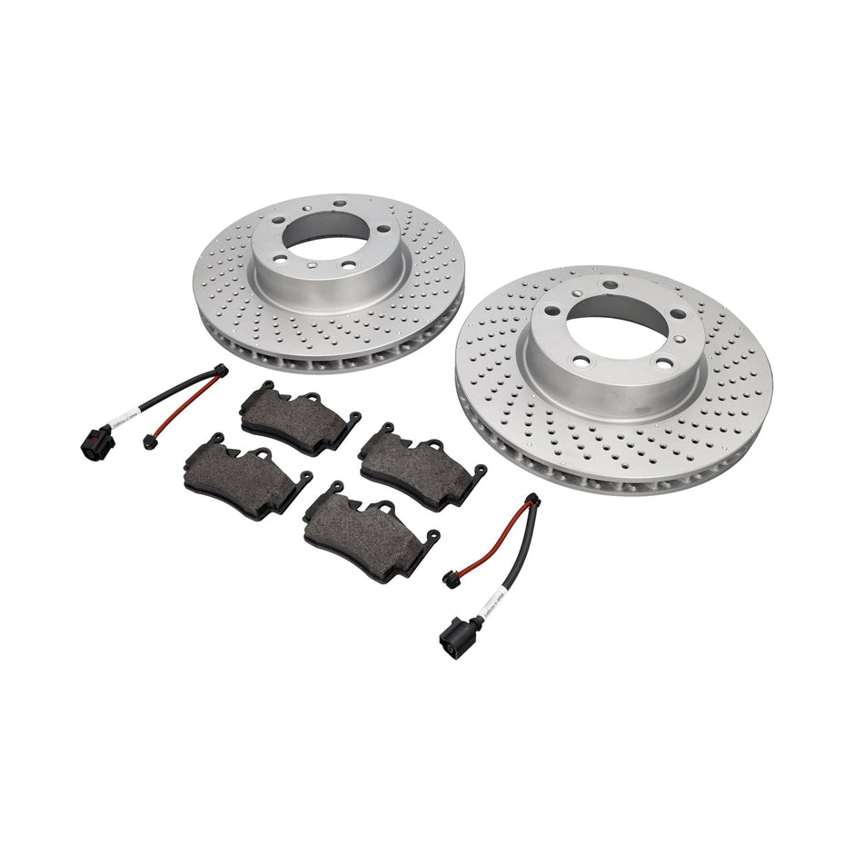 HINTERE Bremsbeläge und Bremsscheibenpaket Porsche 718 ABS