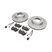 HINTERE Bremsbeläge und Bremsscheibenpaket Porsche 718 ABS