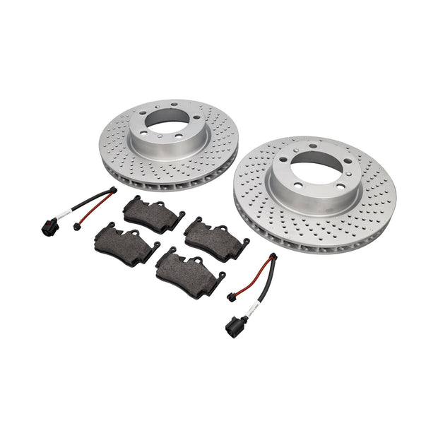HINTERE Bremsbeläge und Bremsscheibenpaket Porsche 718 ABS
