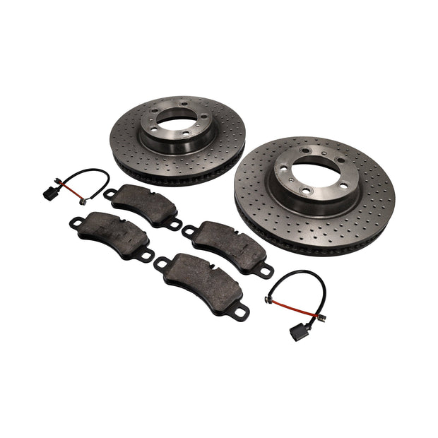 Brake pads and brake disc package FRONT Porsche 991.2