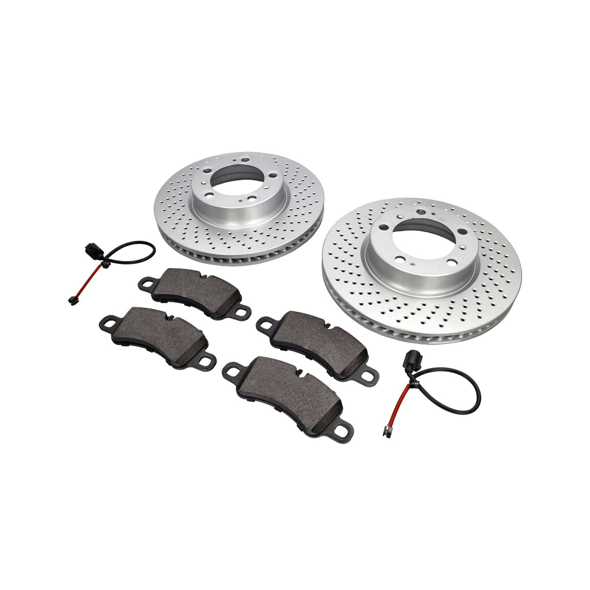 Front Brake Pads and Discs Kit Porsche 718 S Textar – OEM / Original Equipment Quality