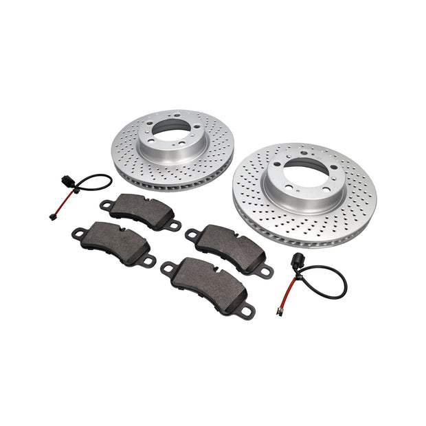 Bremsbeläge und Bremsscheibenpaket VORNE Porsche 718 S Textar – OEM / Erstausrüsterqualität