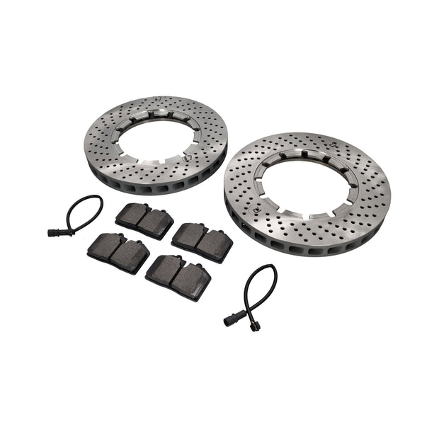 Bremsbeläge- & Bremsscheiben-Satz vorne für Porsche 930 Turbo (1978-80) – Kit