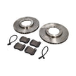 Brake pads and discs front. Porsche 944 from MY 1985