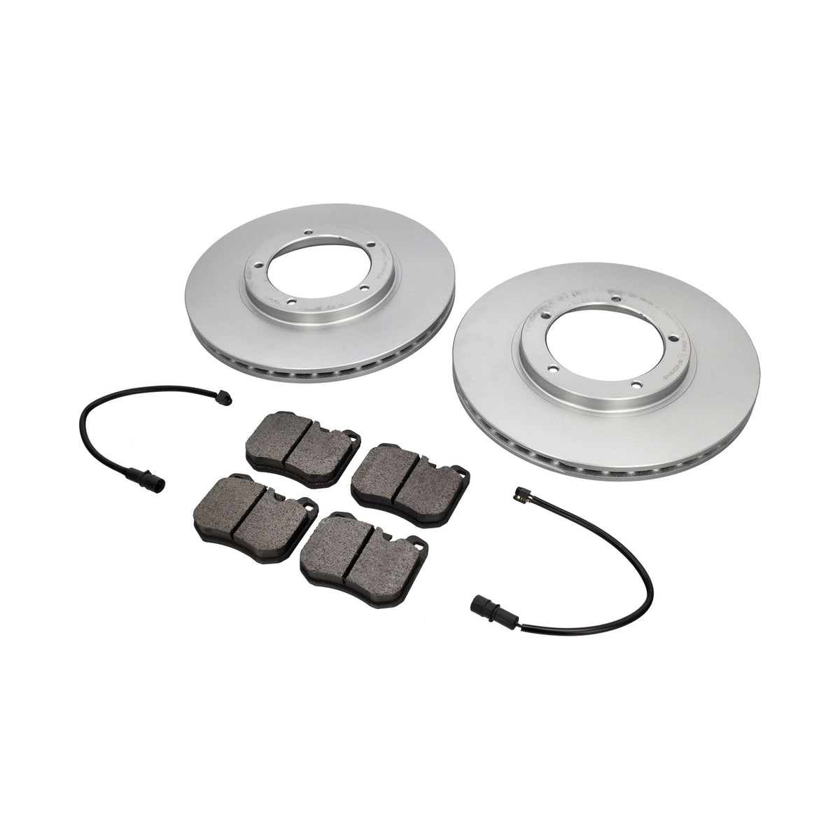 Brake pads and discs package front. Porsche 944 from 1985 onwards Zimmermann