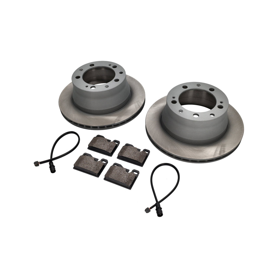 Bremsbeläge und Bremsscheibenpaket hinten. Porsche 944 Fahrzeuge mit ABS Zimmermann