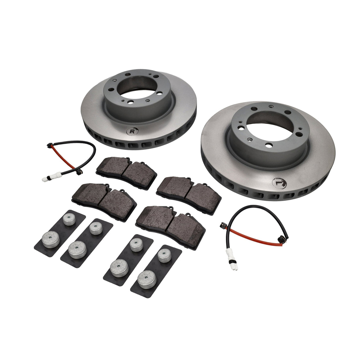 Bremsbeläge und Bremsscheibenpaket vorn. Porsche 944 Turbo S M758