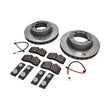 Brake pads and discs package front. Porsche 944 Turbo S M758 Zimmermann