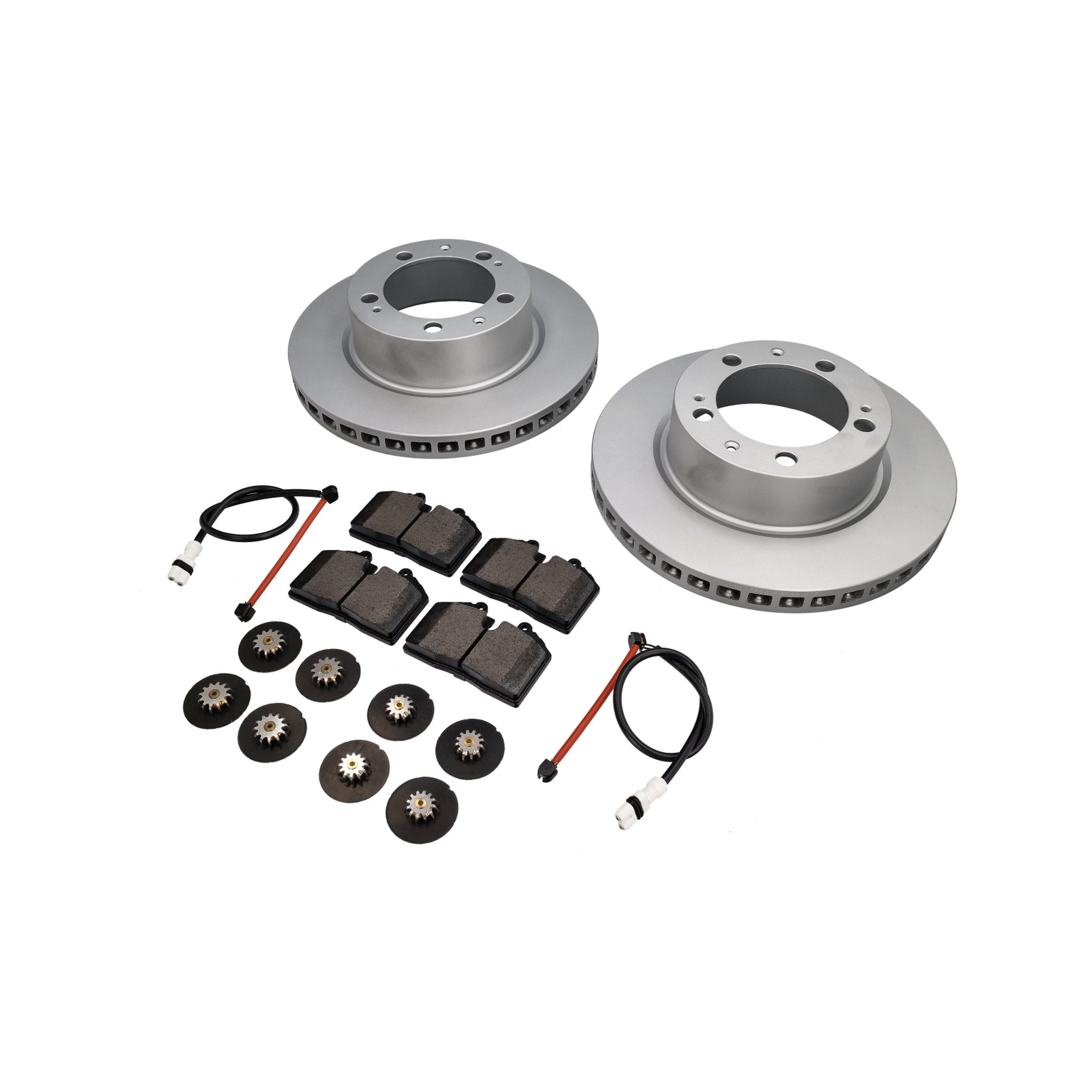 Brake Pads & Discs Set Front Axle Porsche 964 C2 / C4 1990-94 – ABS Quality