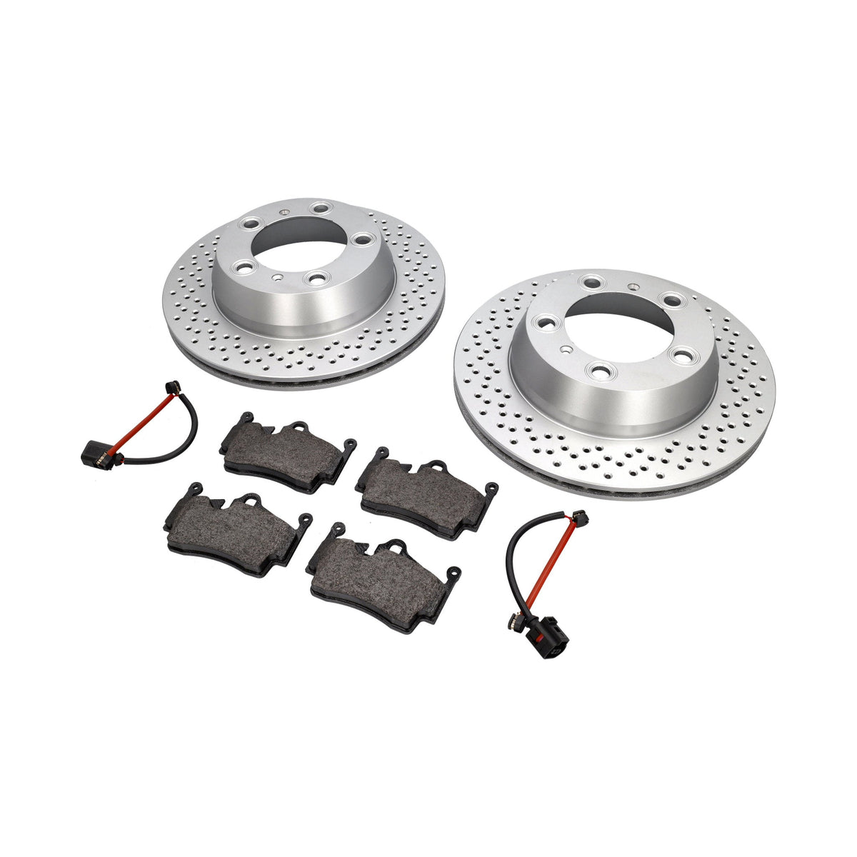 Bremsbeläge und Bremsscheibe (300 mm) für die Hinterachse – Porsche Boxster/Cayman