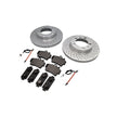 Brake Pad and Rotor Package for the Front Axle of the Porsche 987 Boxster / 987C Cayman from SHW