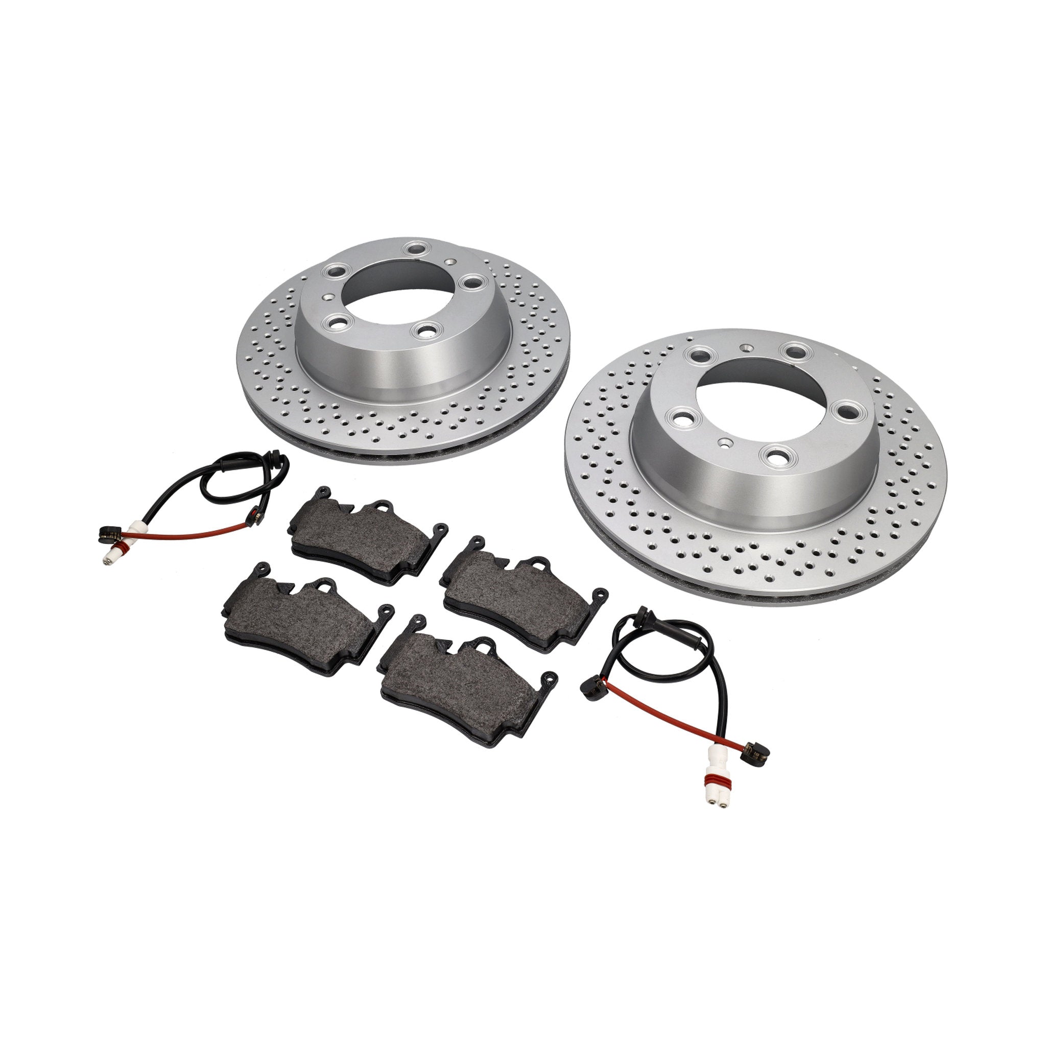 REAR Brake Pads and Discs Kit Porsche 987 Boxster / 987C Cayman GEN 2 – Porsche Boxster/Cayman