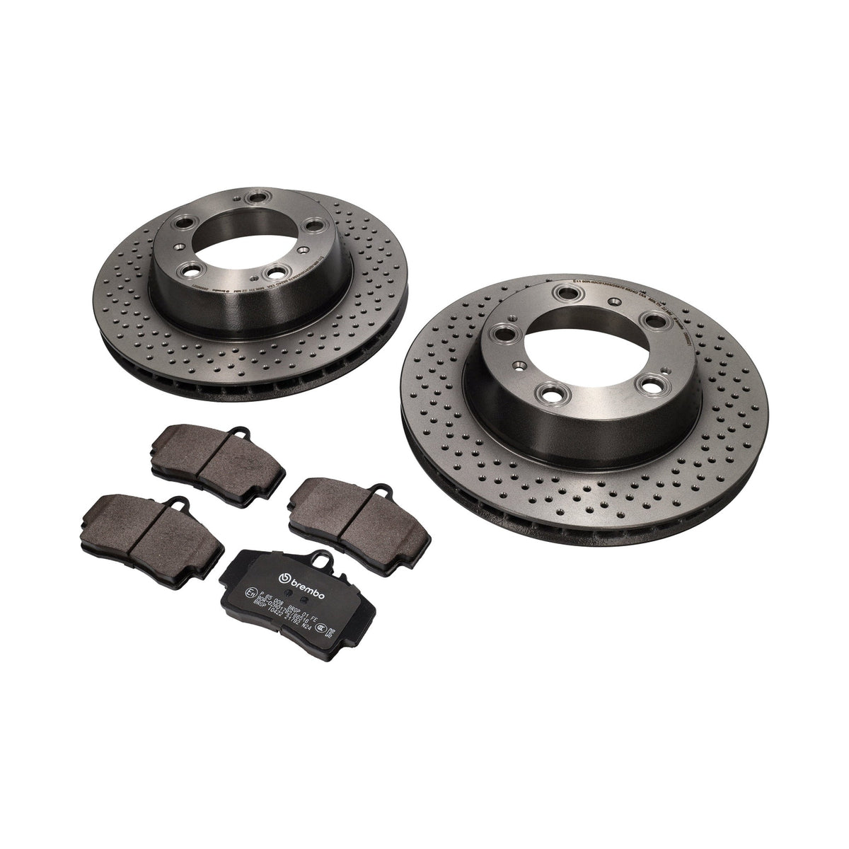 REAR Brake Pad and Brake Disc Package Porsche 987 Boxster S / Cayman S – Porsche Boxster/Cayman