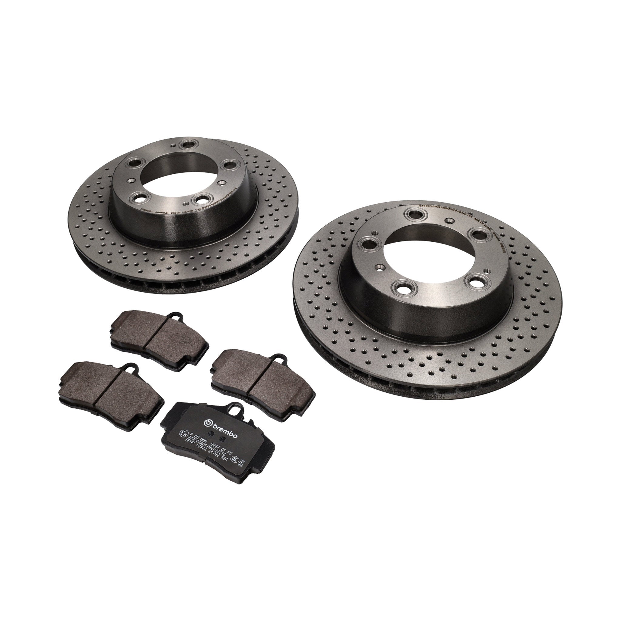 REAR Brake Pad and Brake Disc Package Porsche 987 Boxster S / Cayman S – Porsche Boxster/Cayman