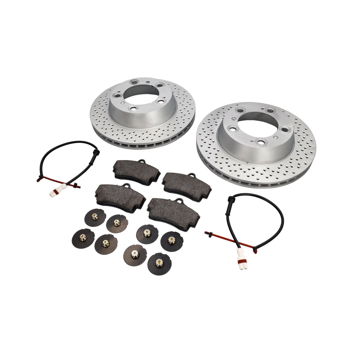 REAR Brake Pads and Discs Kit - Porsche Boxster/Cayman