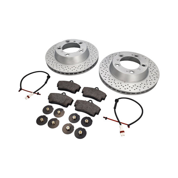 HINTERE Bremsbeläge und Bremsscheibenpaket – Porsche Boxster/Cayman