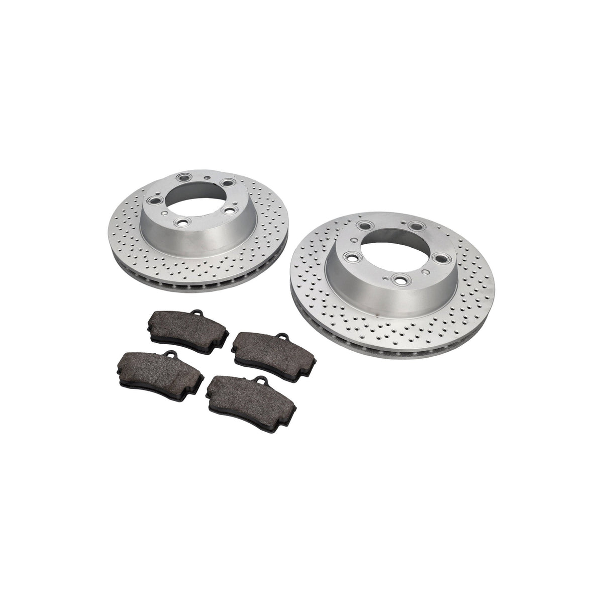 REAR Brake Pads and Brake Disc Package Porsche 987 Boxster S / Cayman S – Porsche Boxster/Cayman