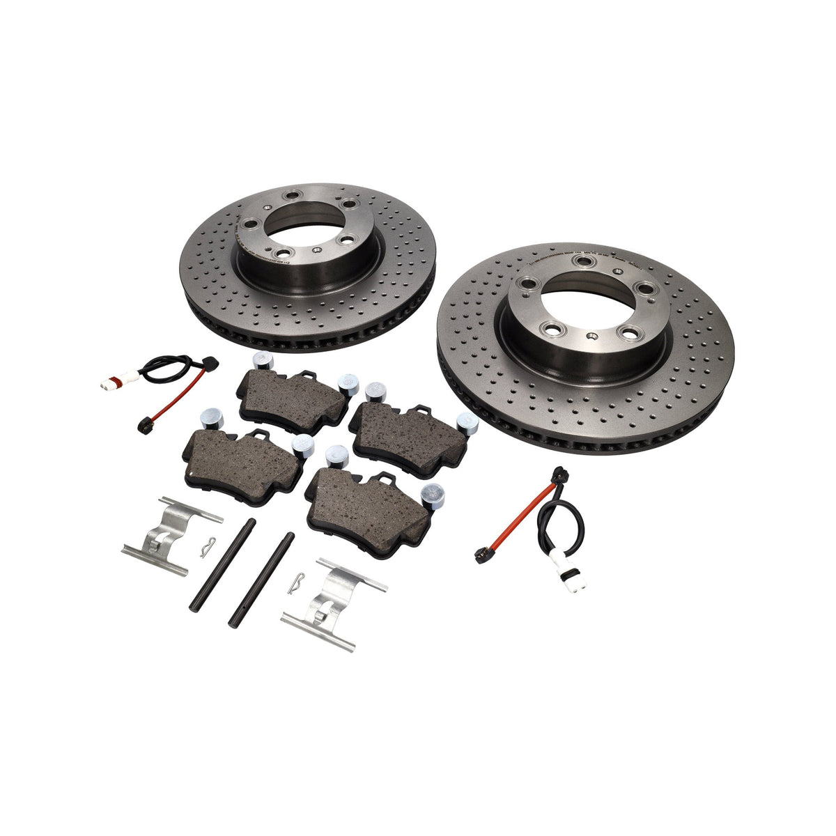 FRONT Brake Pads and Discs Package – Porsche Boxster/Cayman