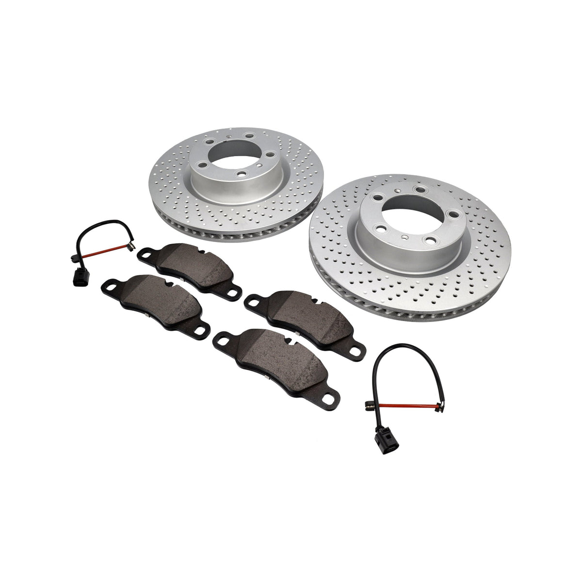 VORDERE Bremsbeläge und Bremsscheibenpaket Porsche 991 3.4L