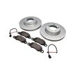 FRONT Brake Pads and Discs Package Porsche 991 3.4L