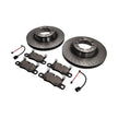 Brake Pads and Discs Kit for Rear Axle Porsche 991.2