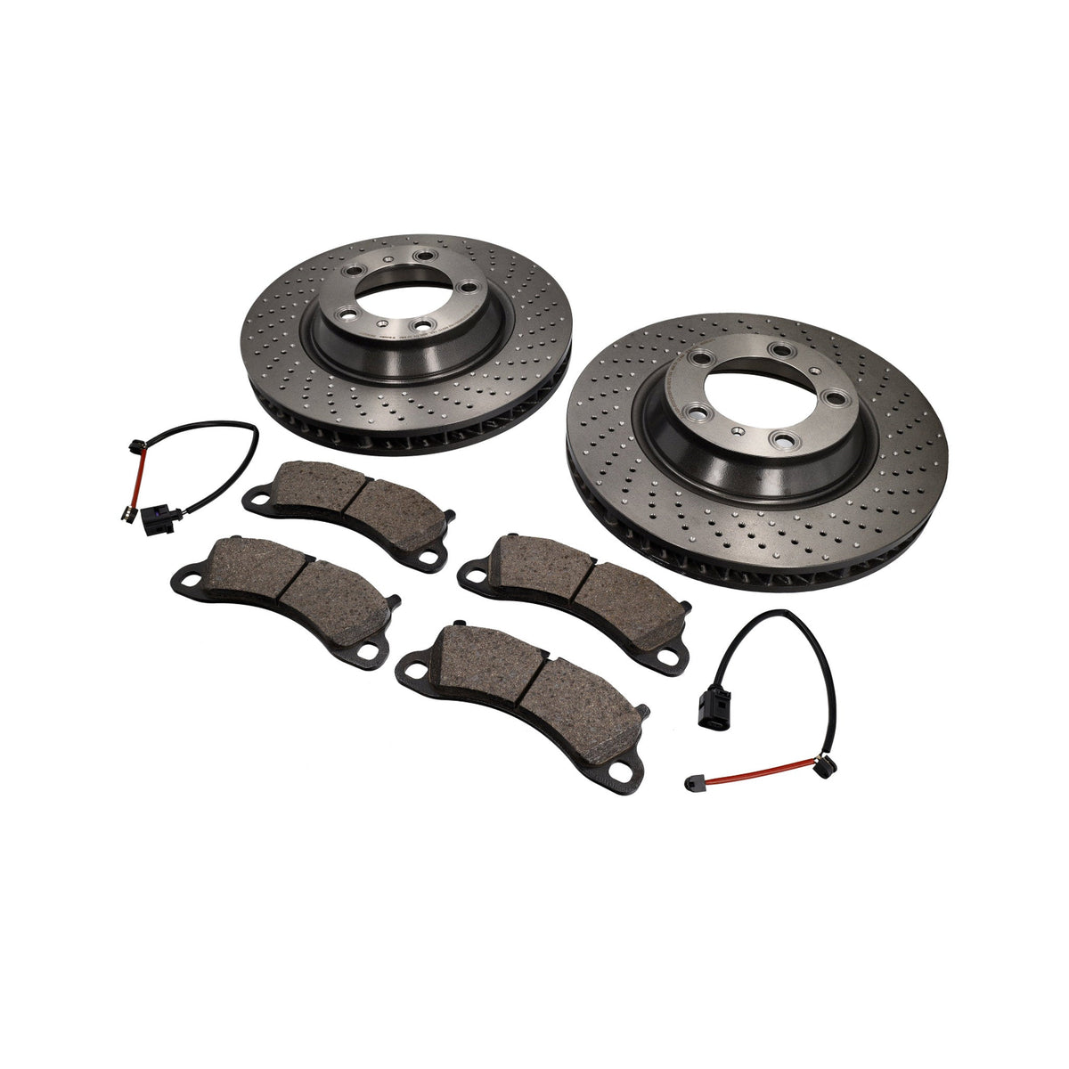 Front Brake Pads and Discs Package Porsche 991 S 3.8L