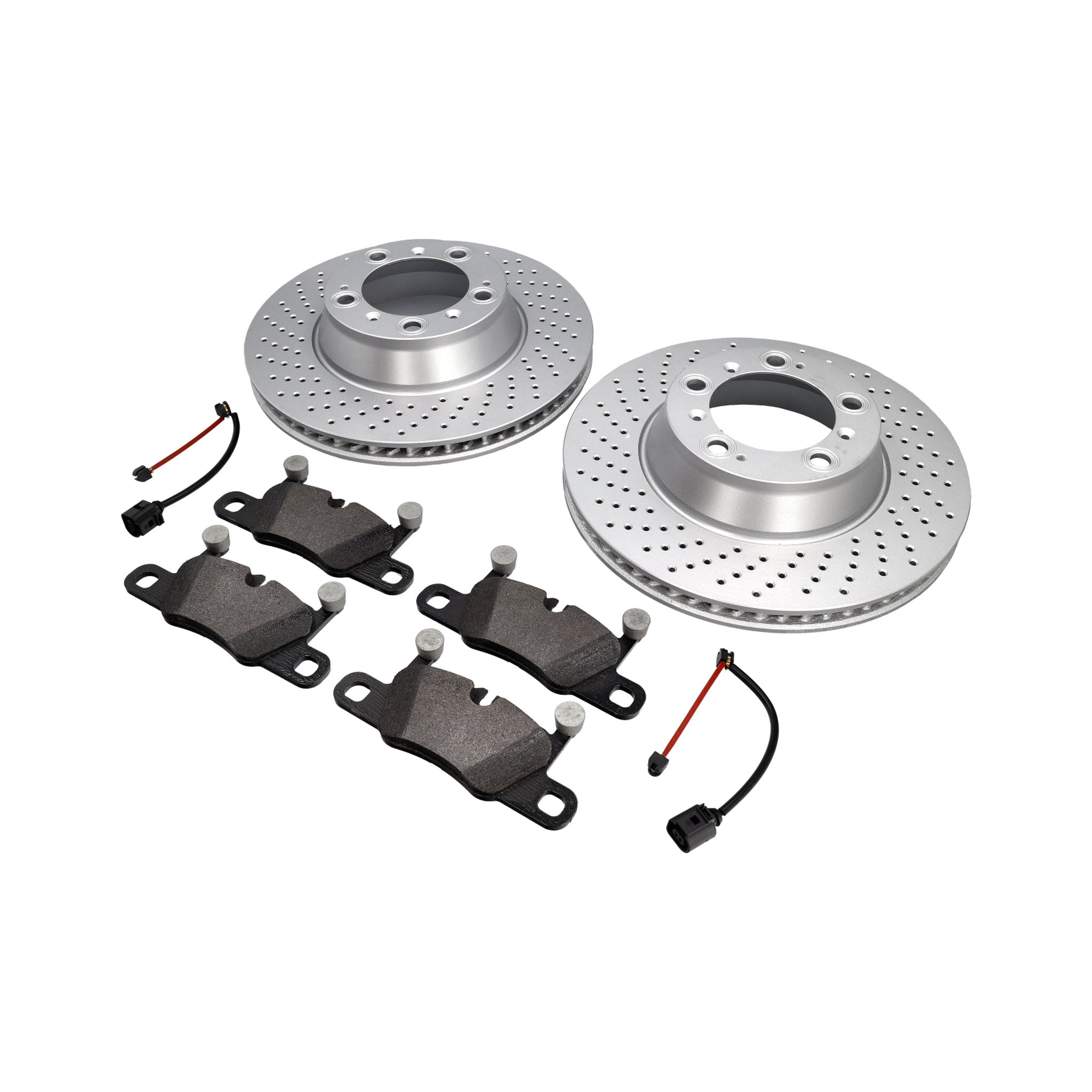 REAR Brake Pads and Brake Discs Package Porsche 991 S 3.8L
