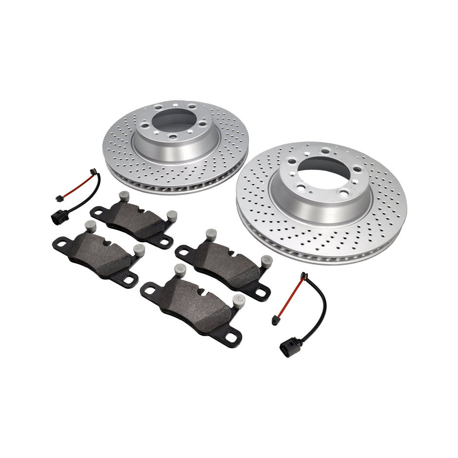 REAR Brake Pads and Brake Discs Package Porsche 991 S 3.8L